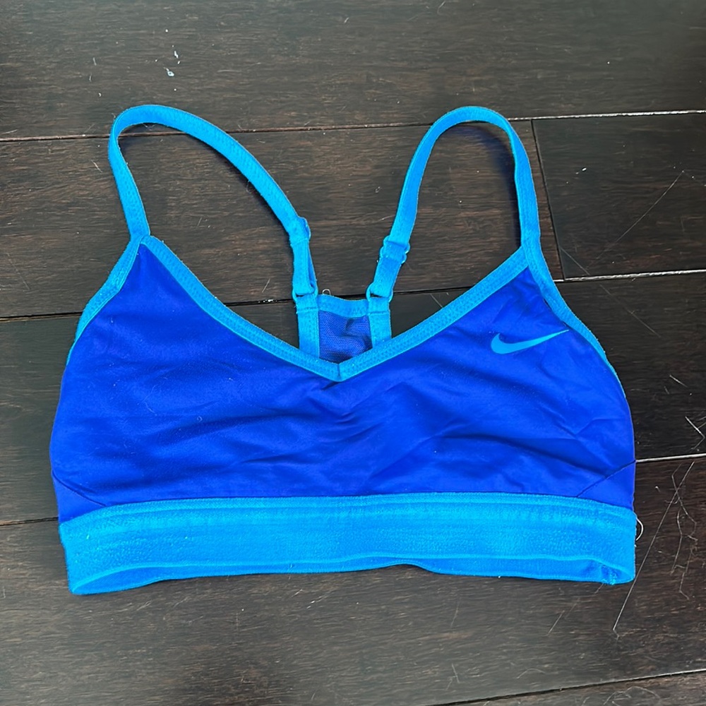 Nike Dri-fit sports bra. Not padded. Color: Indy. Size XS